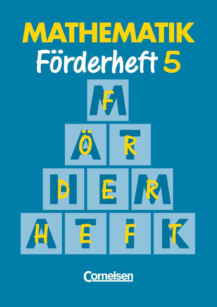 Cover: 9783464581551 | Mathematik Förderschule - Förderhefte - Band 5 | Thomas Spiekermann