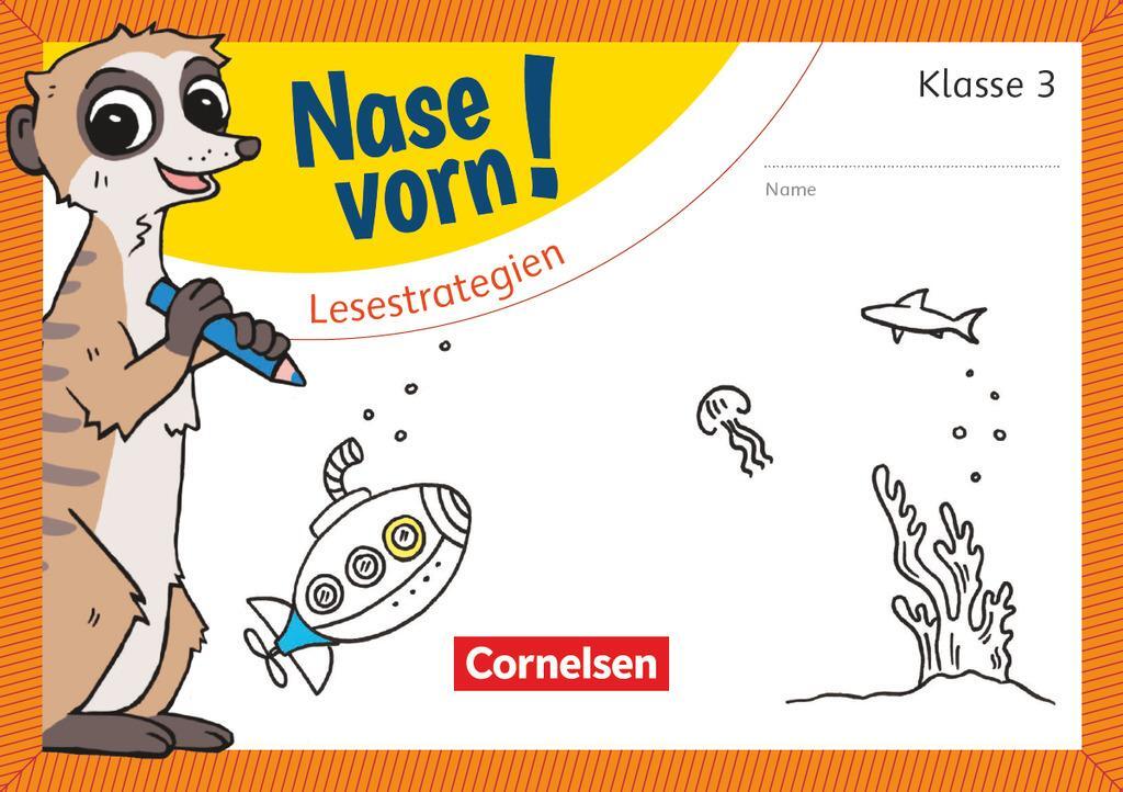 Cover: 9783060842124 | Nase vorn! - Deutsch 3. Schuljahr - Lesestrategien | Übungsheft | Buch
