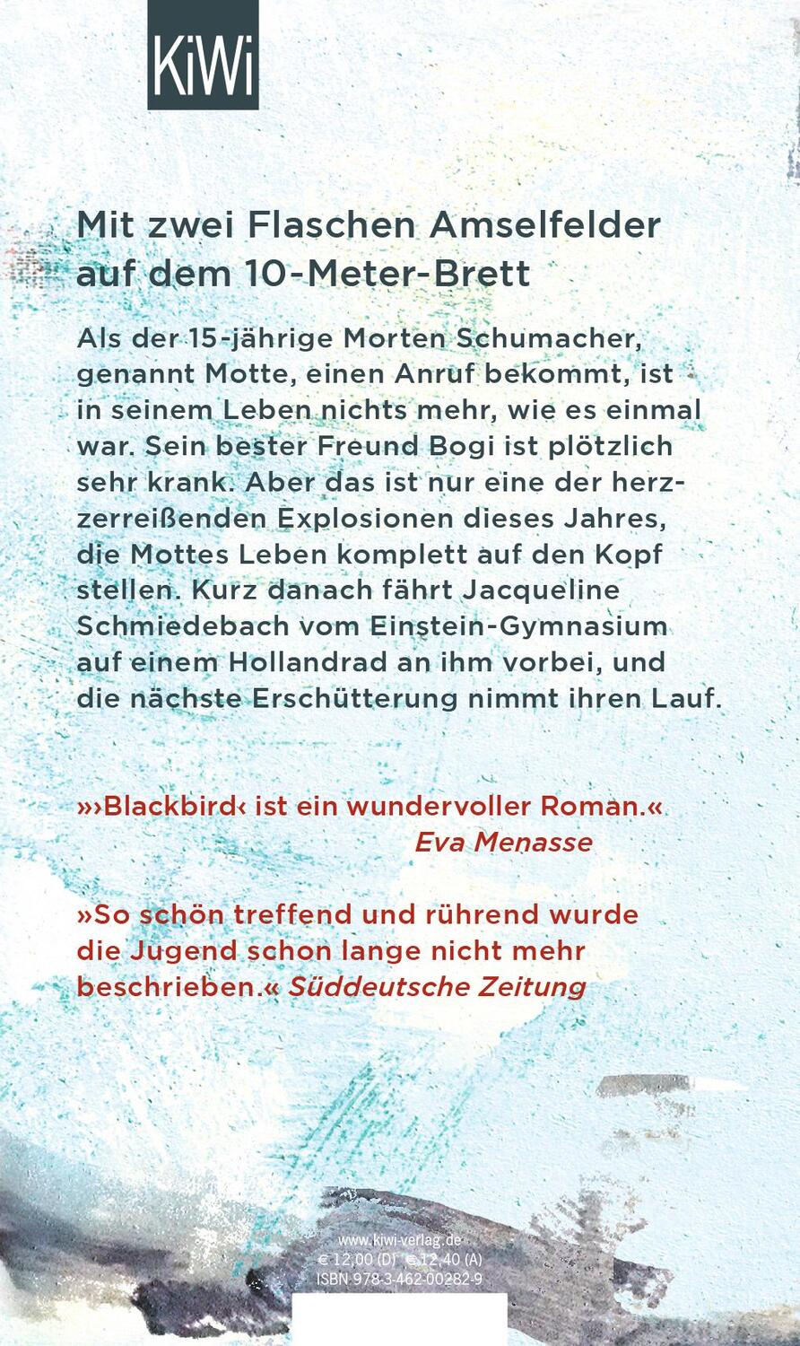 Rückseite: 9783462002829 | Blackbird | Roman. Geschenkbuchausgabe. | Matthias Brandt | Buch