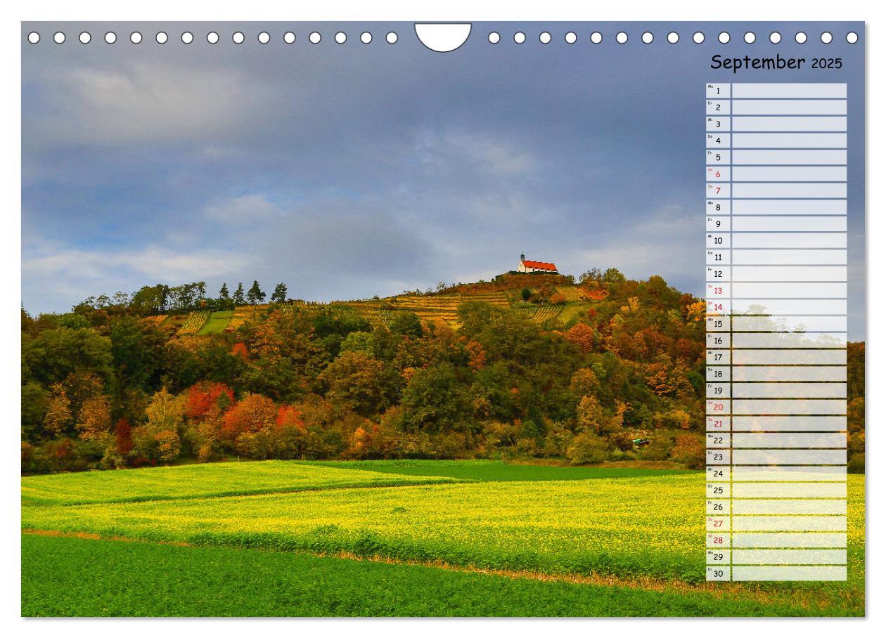 Bild: 9783435253623 | Rund um die Wurmlinger Kapelle (Wandkalender 2025 DIN A4 quer),...