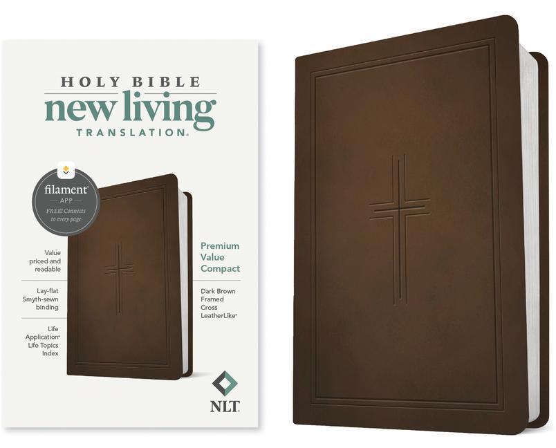 Cover: 9781496479303 | NLT Premium Value Compact Bible, Filament-Enabled Edition...
