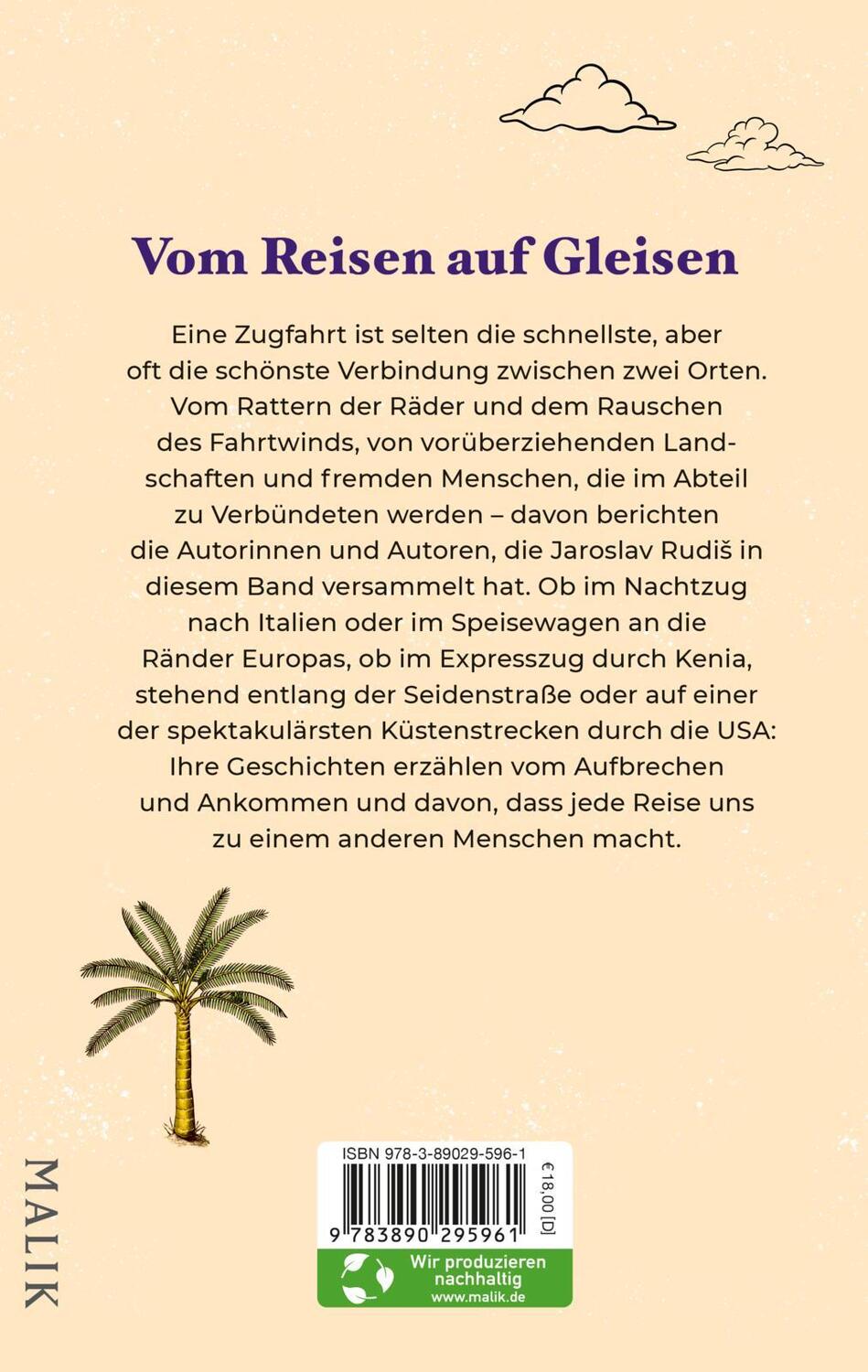 Rückseite: 9783890295961 | Gleise, die die Welt bedeuten | Jaroslav Rudis | Taschenbuch | 256 S.