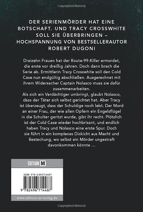 Rückseite: 9782496714487 | Ein letzter Mord | Robert Dugoni | Taschenbuch | Tracy Crosswhite