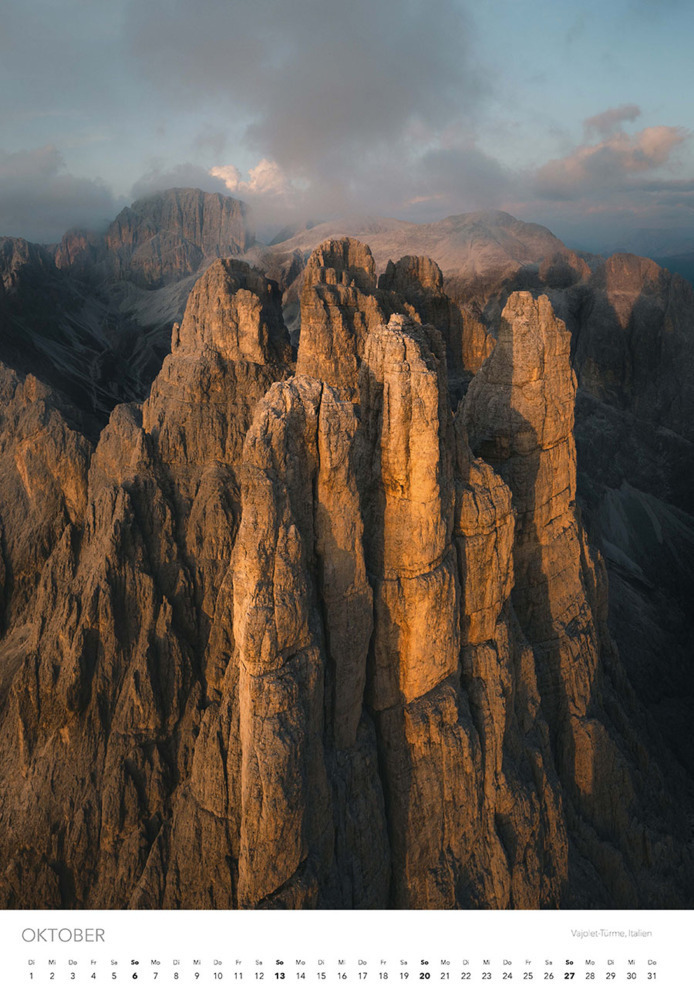Bild: 9783966645898 | Mountain Moments - Alpen Kalender 2024 | Sebastian Lehrke | Kalender