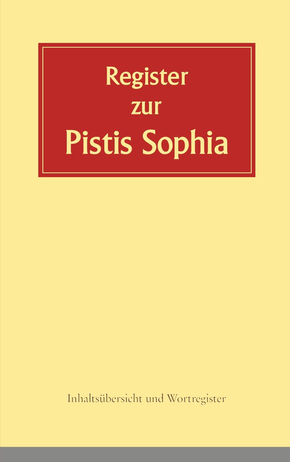 Cover: 9783756204878 | Register zur Pistis Sophia | Andreas Döhrer | Taschenbuch | Paperback