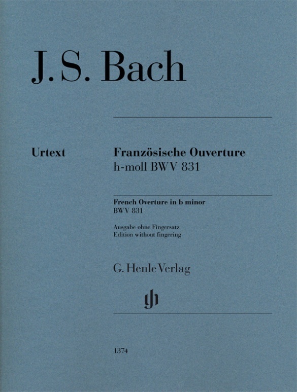 Cover: 9790201813745 | Johann Sebastian Bach - Französische Ouverture h-moll BWV 831 | Buch