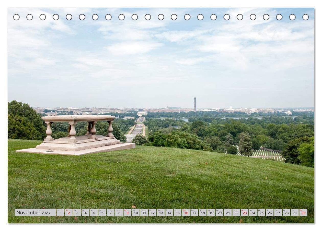 Bild: 9783435718764 | Washington D.C. (Tischkalender 2025 DIN A5 quer), CALVENDO...