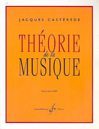 Cover: 9790043061632 | Theorie De La Musique | Gerard Billaudot Editeur de Musique