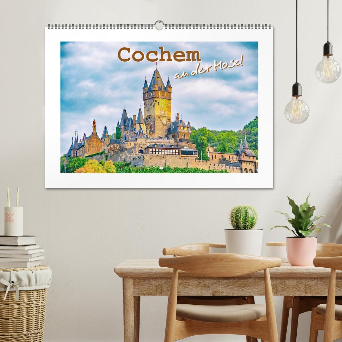 Bild: 9783435282234 | Cochem - an der Mosel (Wandkalender 2025 DIN A2 quer), CALVENDO...