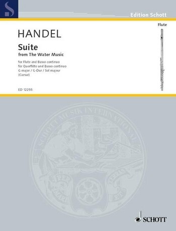 Cover: 9790220114441 | Suite G (Watermusic) | Georg Friedrich Händel | Buch