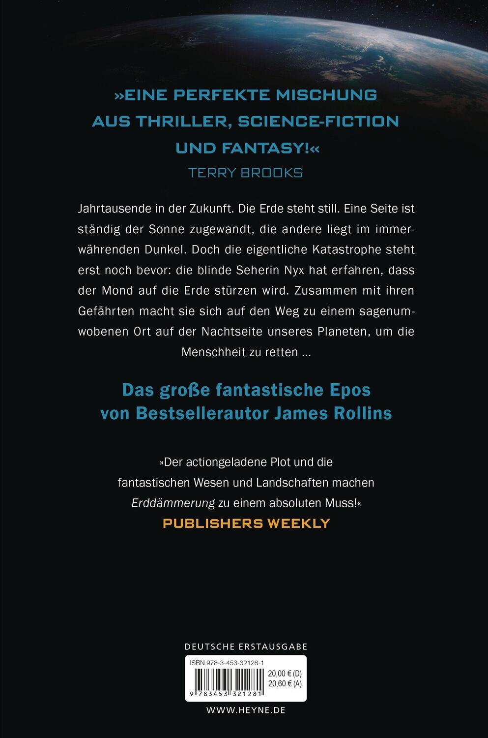 Bild: 9783453321281 | Erddämmerung - Die Reise in die Dunkelheit | James Rollins | Buch