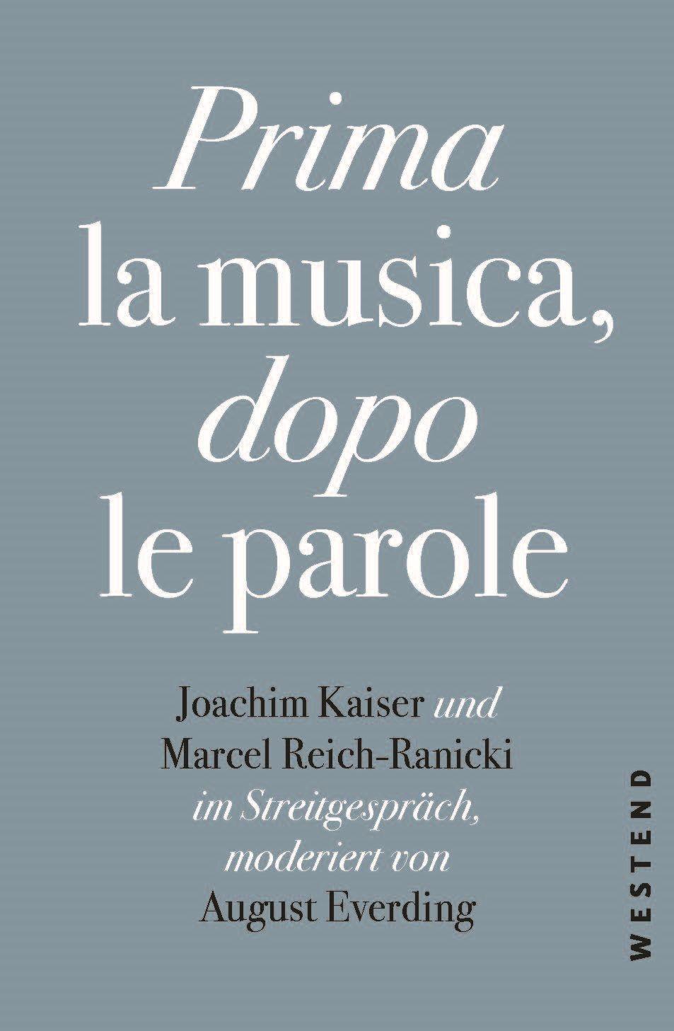 Cover: 9783864892226 | Prima la Musica, dopo le parole | August Everding (u. a.) | Buch