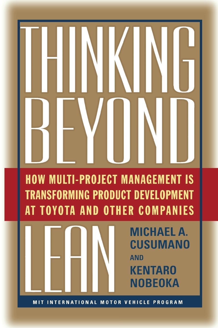 Cover: 9781439101773 | Thinking Beyond Lean | Michael A. Cusumano (u. a.) | Taschenbuch