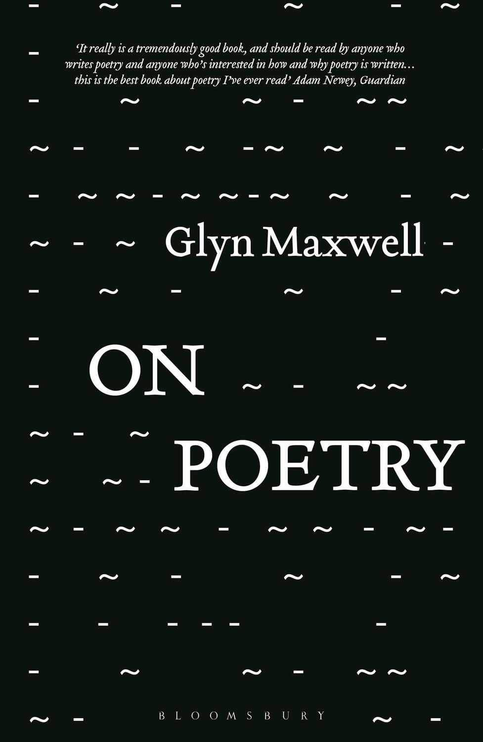 Cover: 9781350248359 | On Poetry | Glyn Maxwell | Taschenbuch | The Writer's Toolkit | 2021