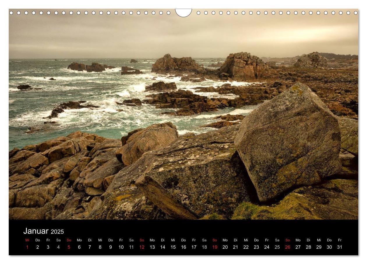 Bild: 9783435540228 | Bretagne entlang der Küste (Wandkalender 2025 DIN A3 quer),...