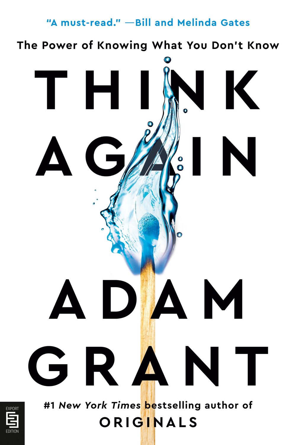 Cover: 9780593298749 | Think Again | The Power of Knowing What You Don't Know | Adam Grant
