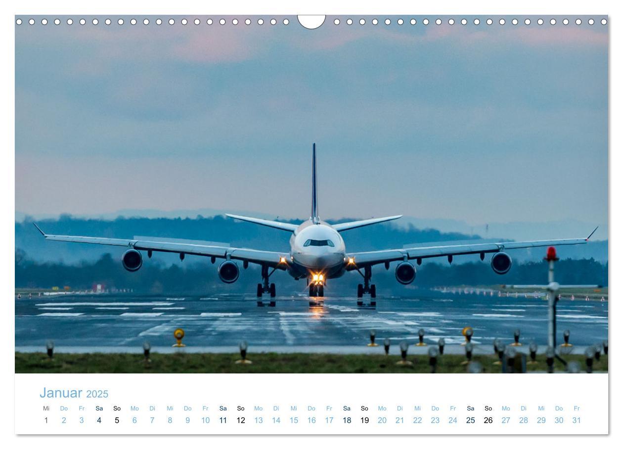 Bild: 9783383924965 | Vierstrahlige Jets (Wandkalender 2025 DIN A3 quer), CALVENDO...