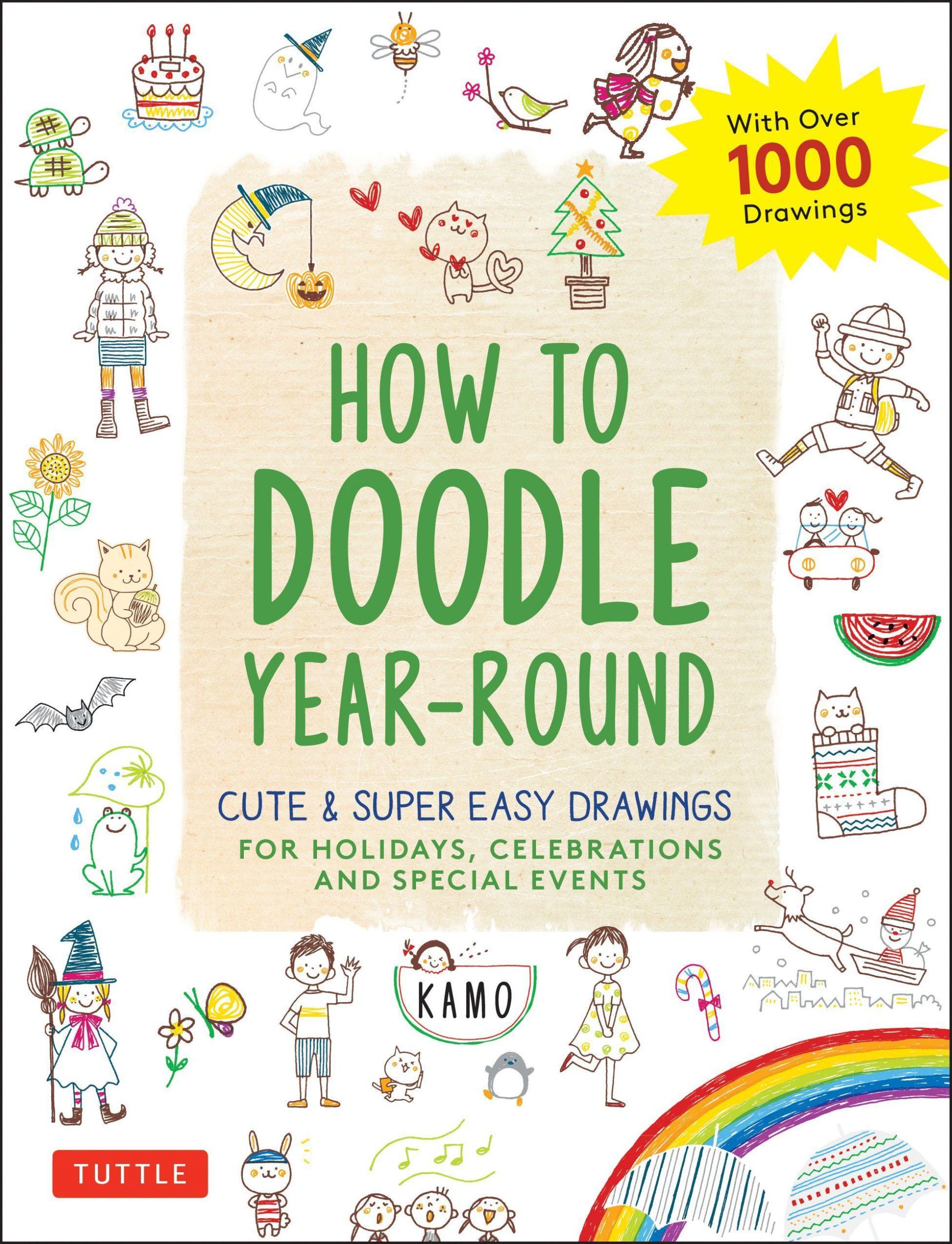 Cover: 9784805315866 | How to Doodle Year-Round: Cute &amp; Super Easy Drawings for Holidays,...