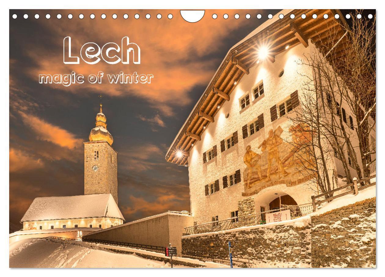 Cover: 9783435111275 | Lech magic of winter (Wandkalender 2025 DIN A4 quer), CALVENDO...