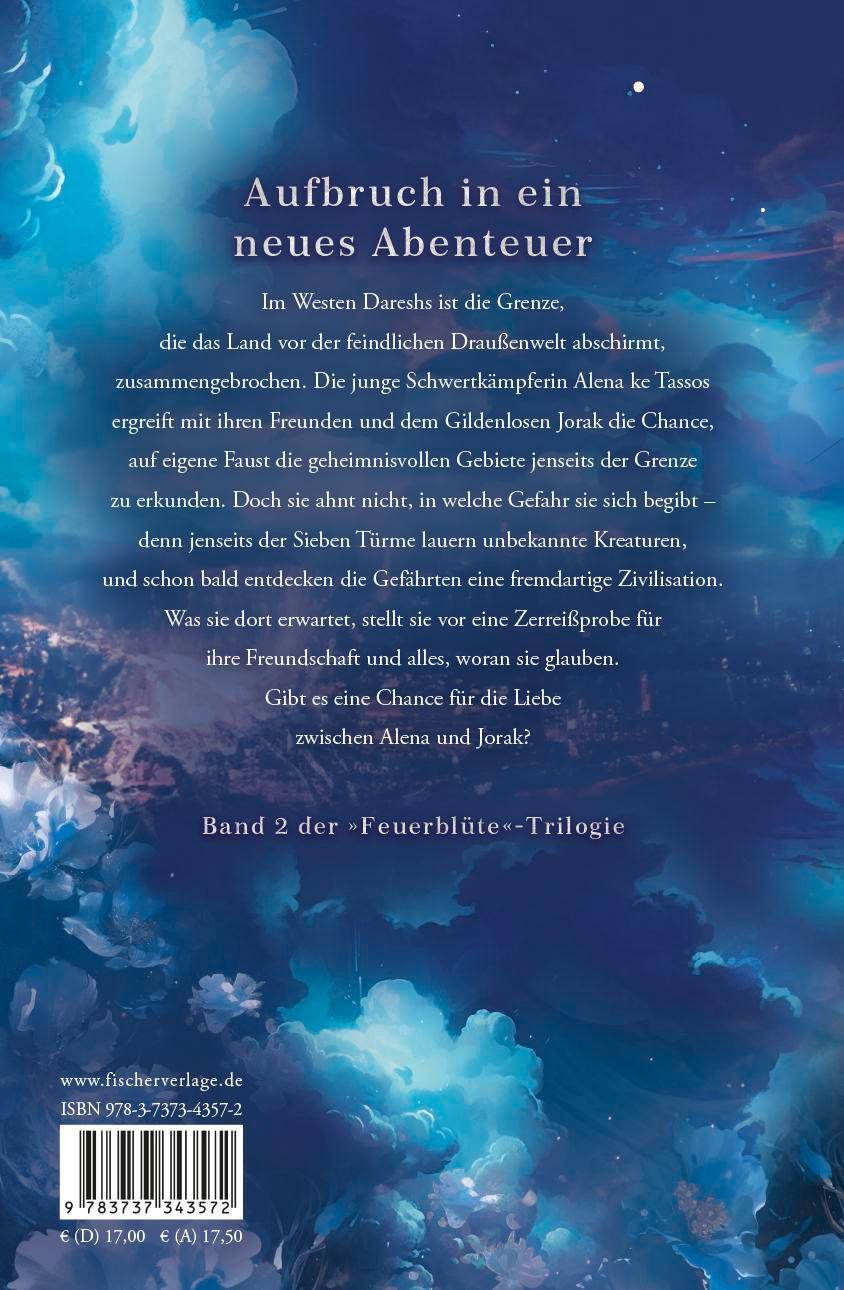 Rückseite: 9783737343572 | Feuerblüte - Stadt der Wolkentrinker | Katja Brandis | Buch | 400 S.