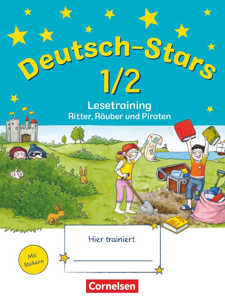 Cover: 9783637020955 | Deutsch-Stars 1./2. Schuljahr. Lesetraining Ritter, Räuber und Piraten