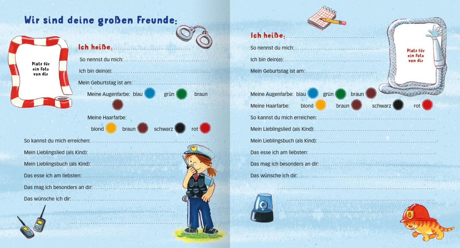 Bild: 4014489125174 | Meine Kindergarten-Freunde (Im Einsatz) | Buch | Hardcover wattiert