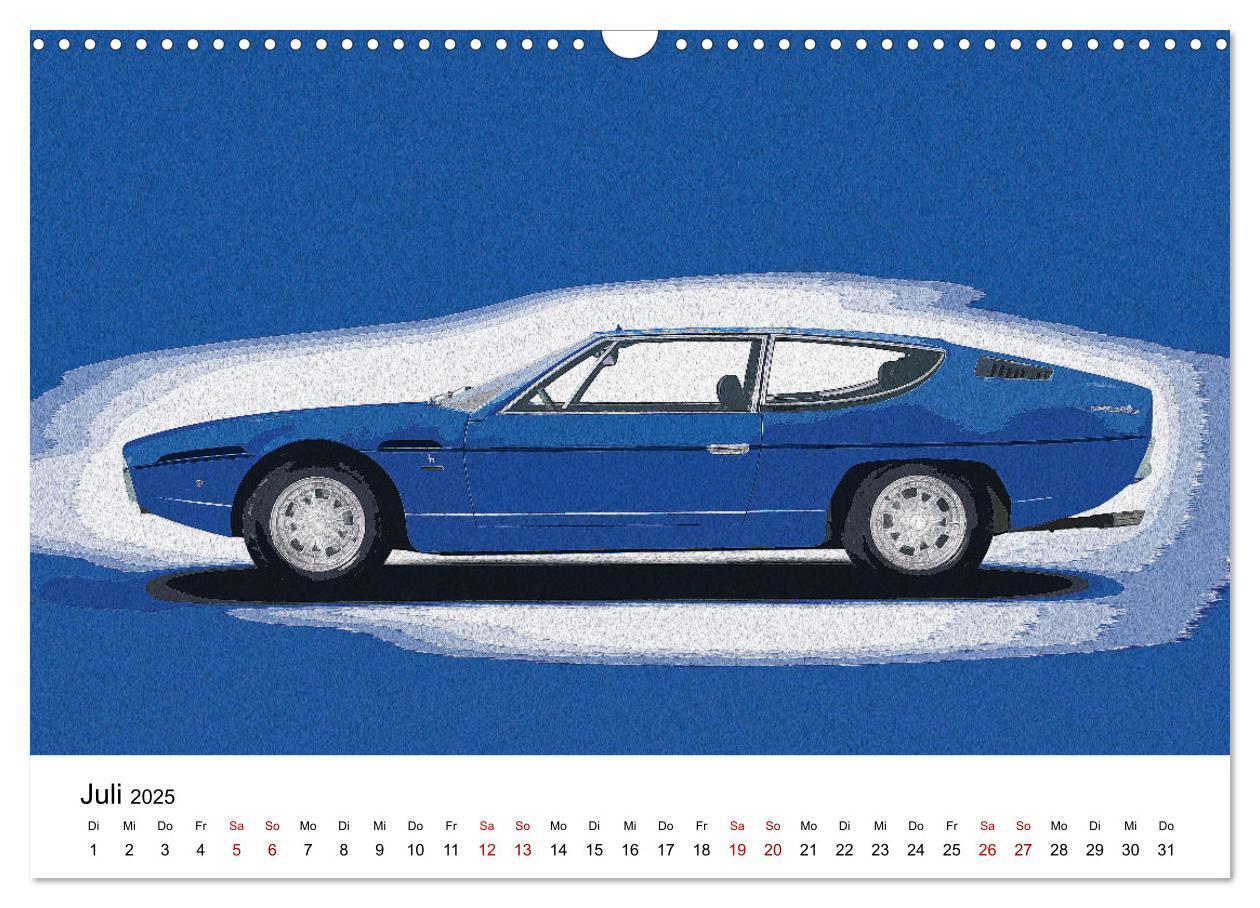 Bild: 9783457230312 | Car Art Edition Sportwagenlegenden (Wandkalender 2025 DIN A3 quer),...