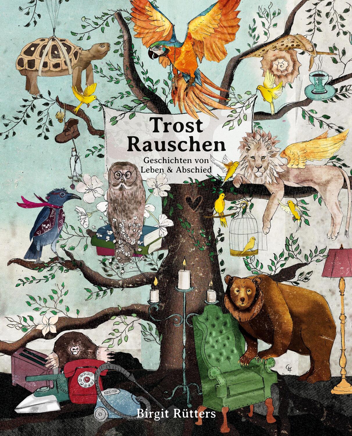 Cover: 9783347121058 | TrostRauschen | Wahre Geschichten in Fabeln gekleidet | Birgit Rütters