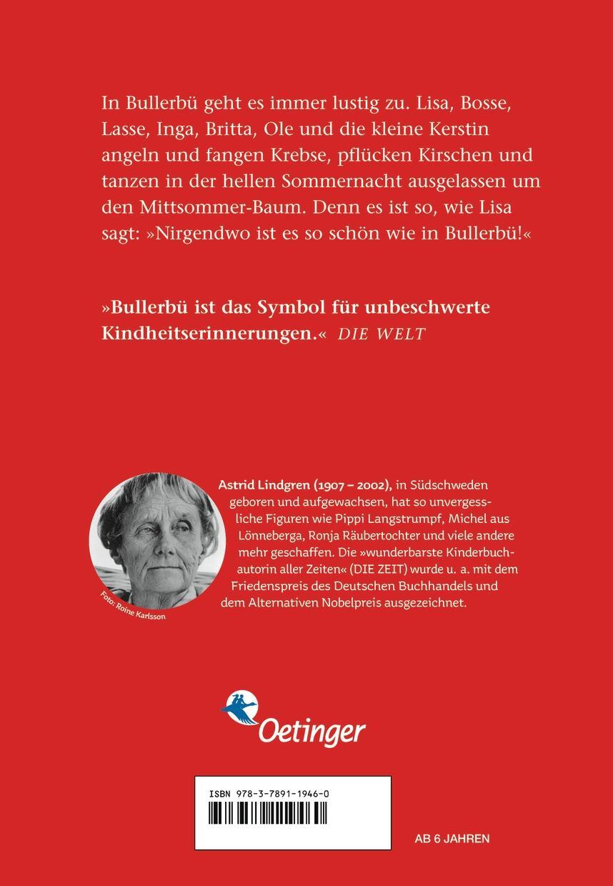 Rückseite: 9783789119460 | Immer lustig in Bullerbü | Astrid Lindgren | Buch | 144 S. | Deutsch