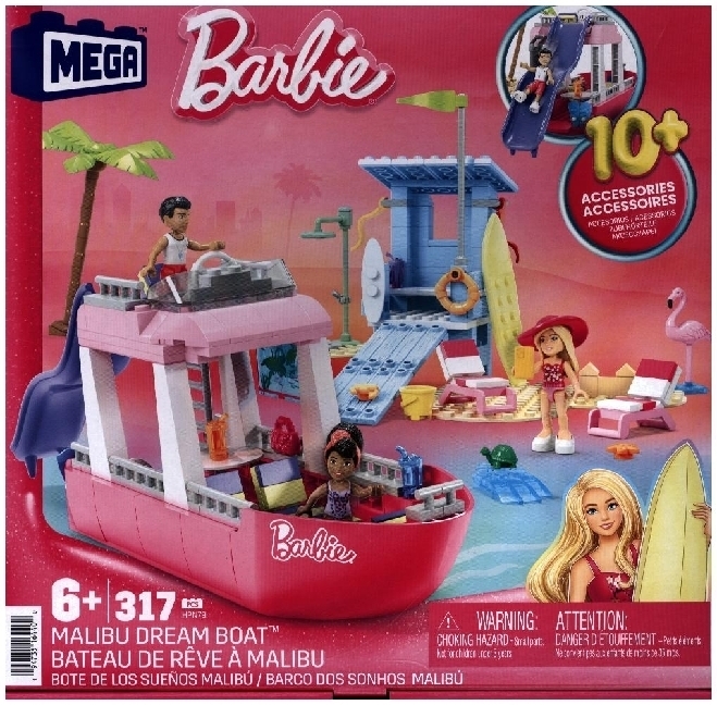 Cover: 194735164400 | MEGA Barbie Traum-Boot | Stück | Karton | HPN79 | 2023 | Mattel