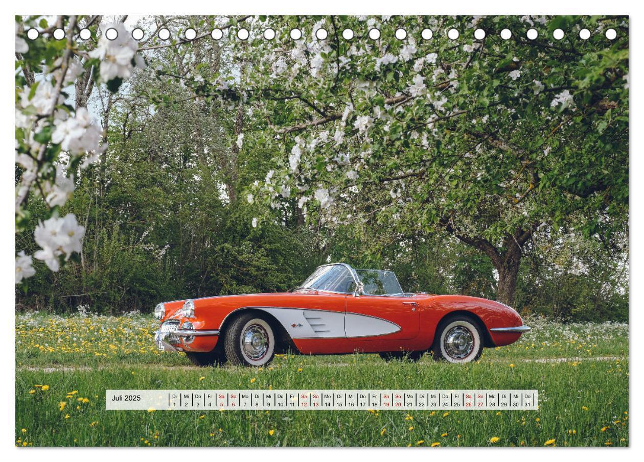 Bild: 9783383992193 | American Deam Car Corvette C1 (Tischkalender 2025 DIN A5 quer),...