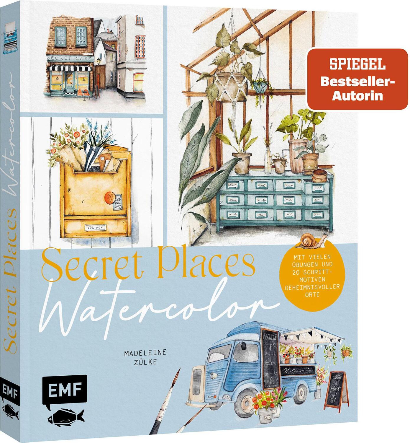 Cover: 9783745924695 | Secret Places - Watercolor | Madeleine Zülke | Buch | 128 S. | Deutsch