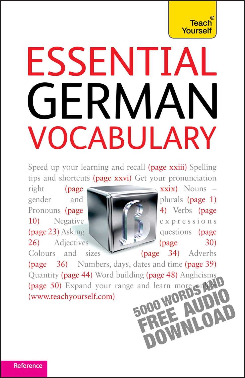Cover: 9781444103649 | Teach Yourself. Essential German Vocabulary | Lisa Kahlen | Buch
