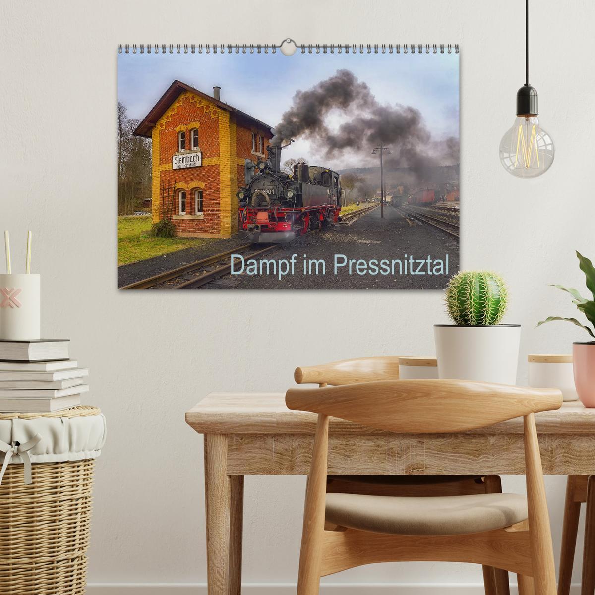 Bild: 9783435380657 | Dampf im Pressnitztal (Wandkalender 2025 DIN A3 quer), CALVENDO...