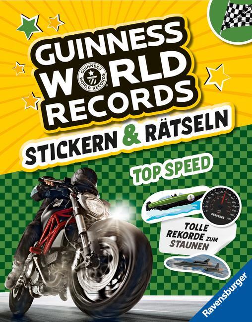 Cover: 9783473489527 | Guinness World Records Stickern und Rätseln: Top Speed | Taschenbuch