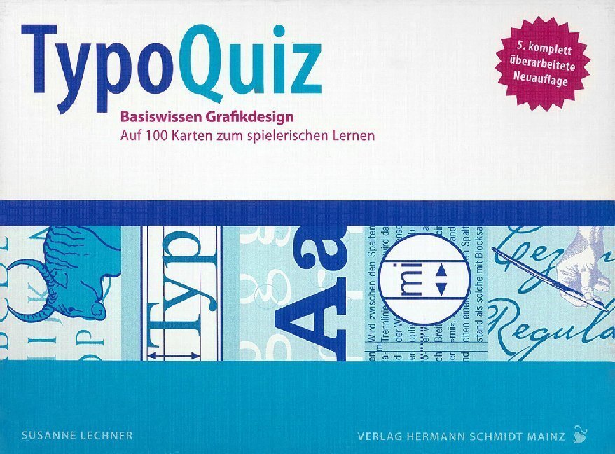 Cover: 4260172810012 | Typoquiz | Susanne Lechner | In Spielebox | 2008 | EAN 4260172810012