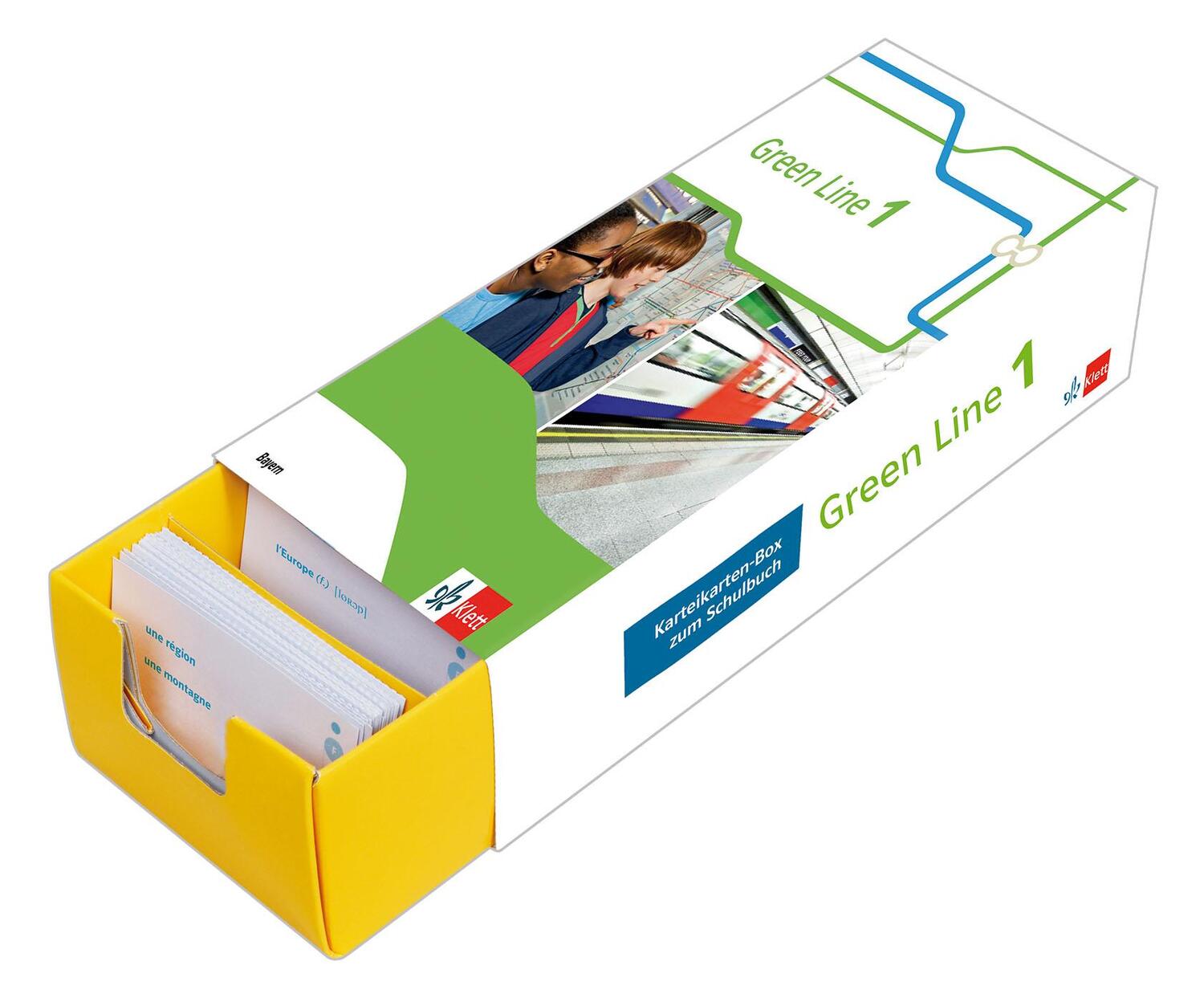 Cover: 9783129240472 | Vokabel-Lernbox zum Schulbuch. Green Line 1. Bayern. Klasse 5 | Buch