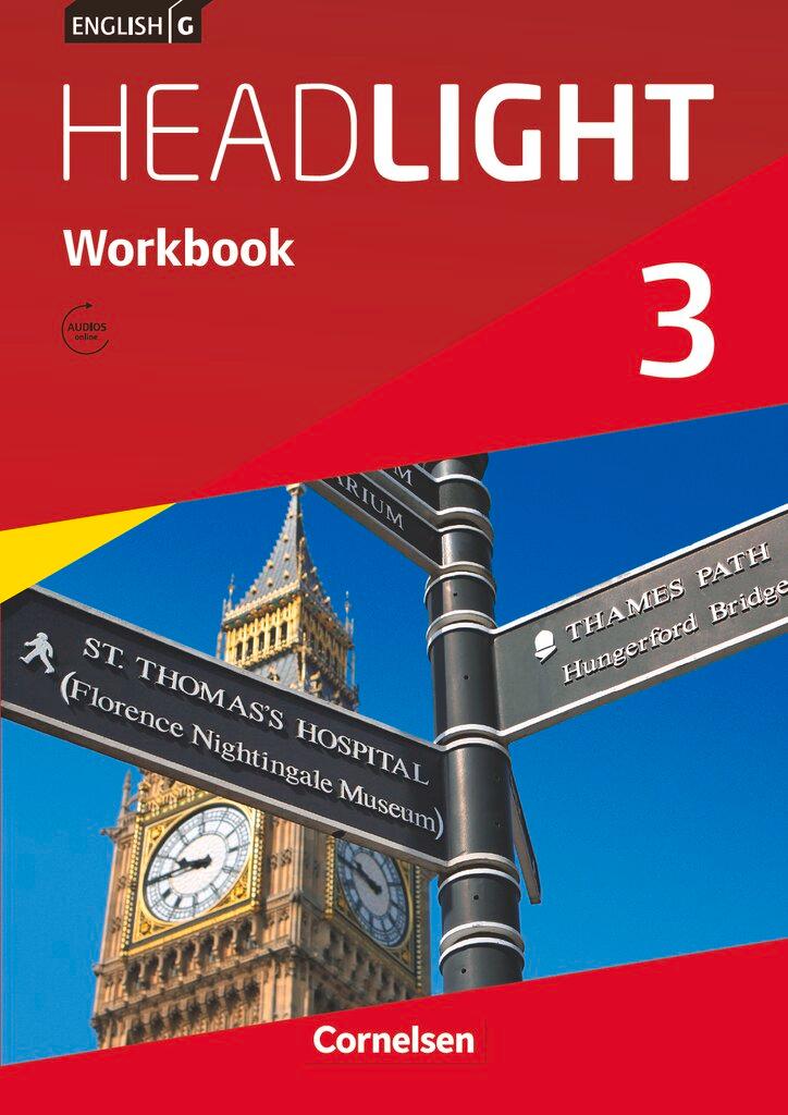 Cover: 9783060326242 | English G Headlight 03: 7. Schuljahr. Workbook mit Audios online....