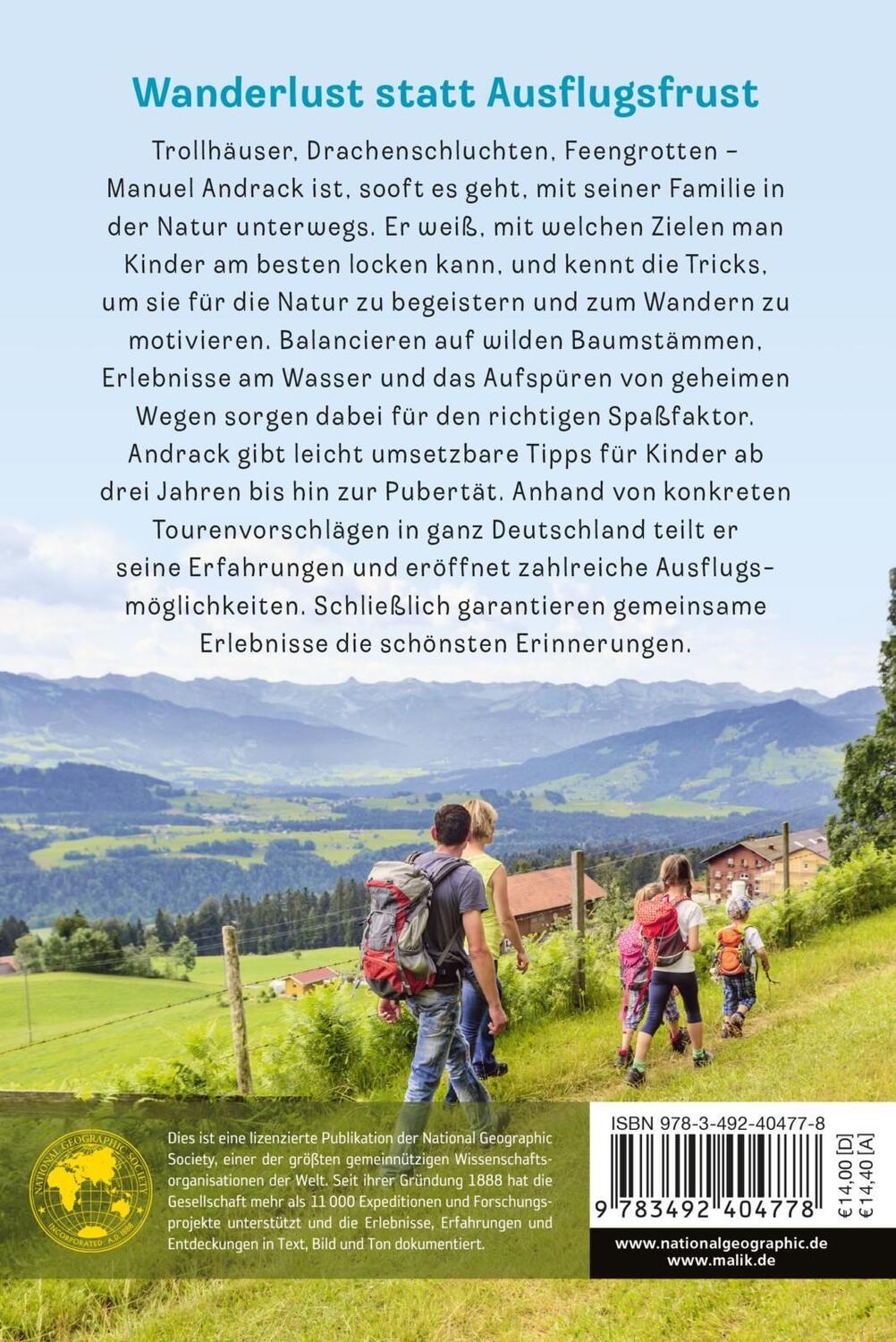 Rückseite: 9783492404778 | Mit Kindern wandern | Manuel Andrack | Taschenbuch | Deutsch | 2018