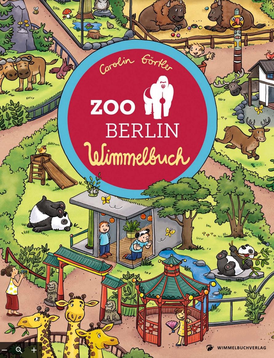 Cover: 9783947188208 | Zoo Berlin Wimmelbuch | Mini Edition für unterwegs | Carolin Görtler