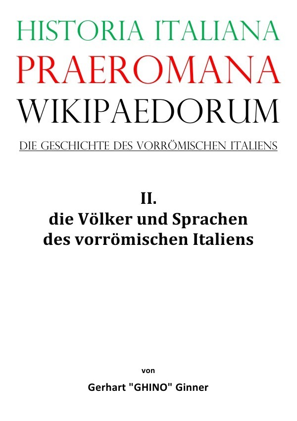 Cover: 9783757565534 | Historia Italiana praeromana Wikipaedorum Die Geschichte des...