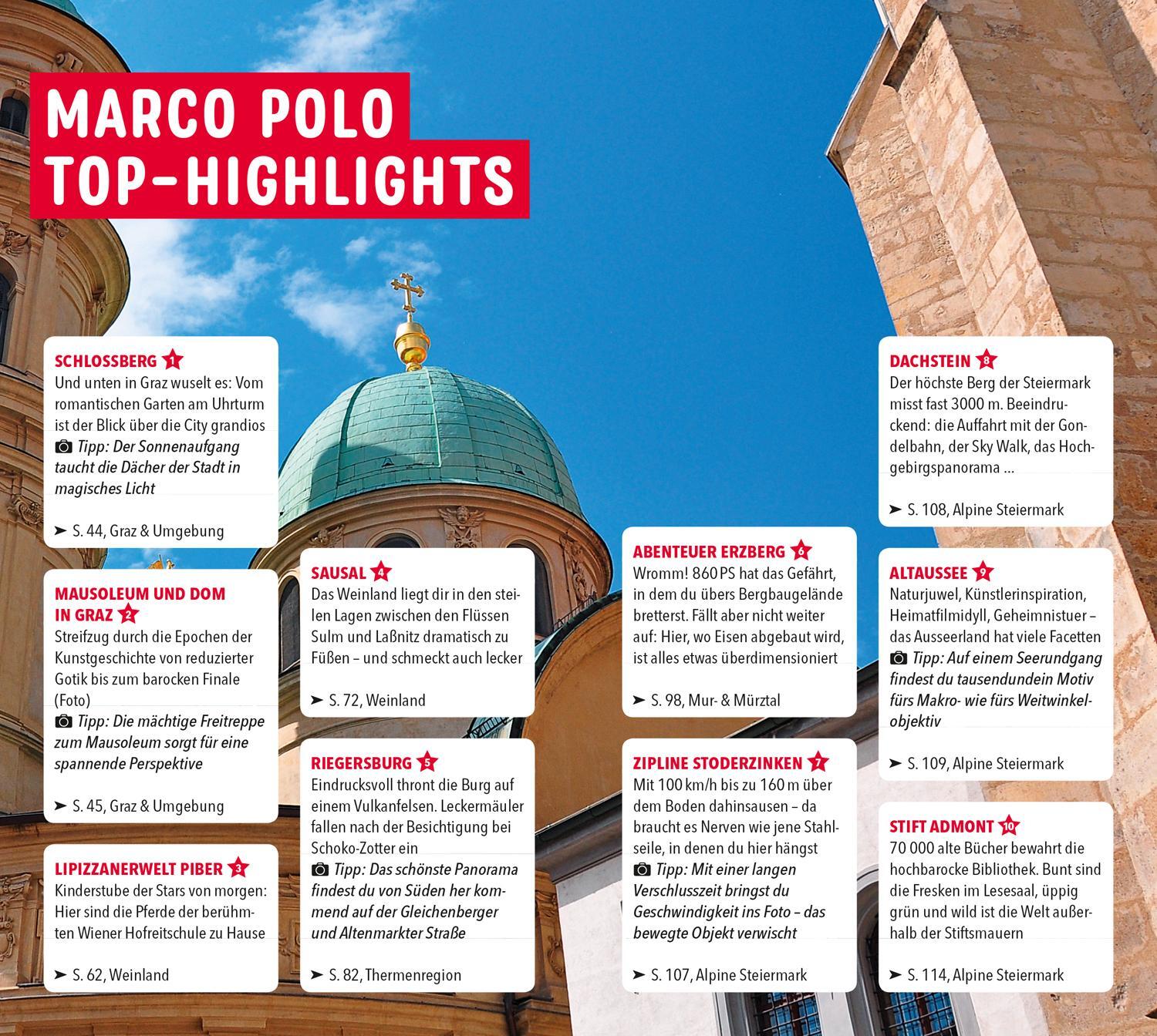 Bild: 9783829719148 | MARCO POLO Reiseführer Steiermark | Anita Ericson | Taschenbuch | 2023