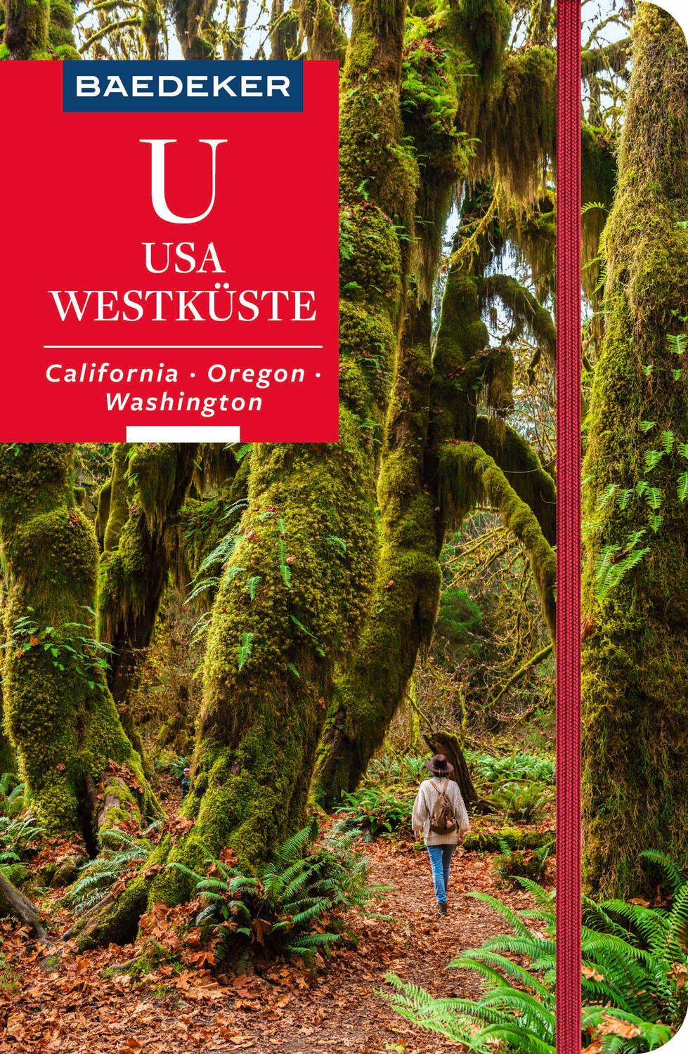 Cover: 9783829747394 | Baedeker Reiseführer USA Westküste | mit praktischer Karte EASY ZIP