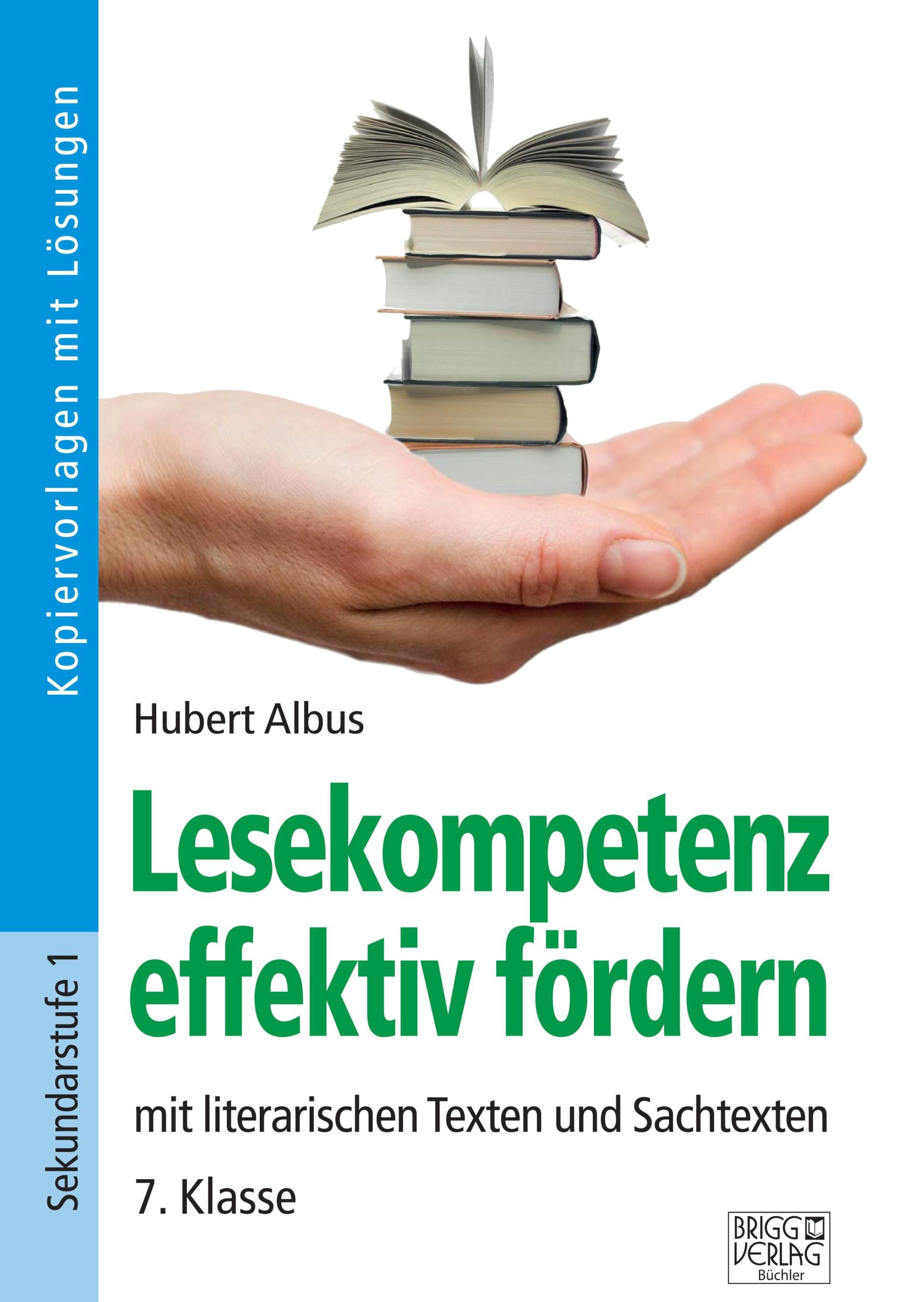 Cover: 9783956601736 | Lesekompetenz effektiv fördern - 7. Klasse | Hubert Albus | Buch