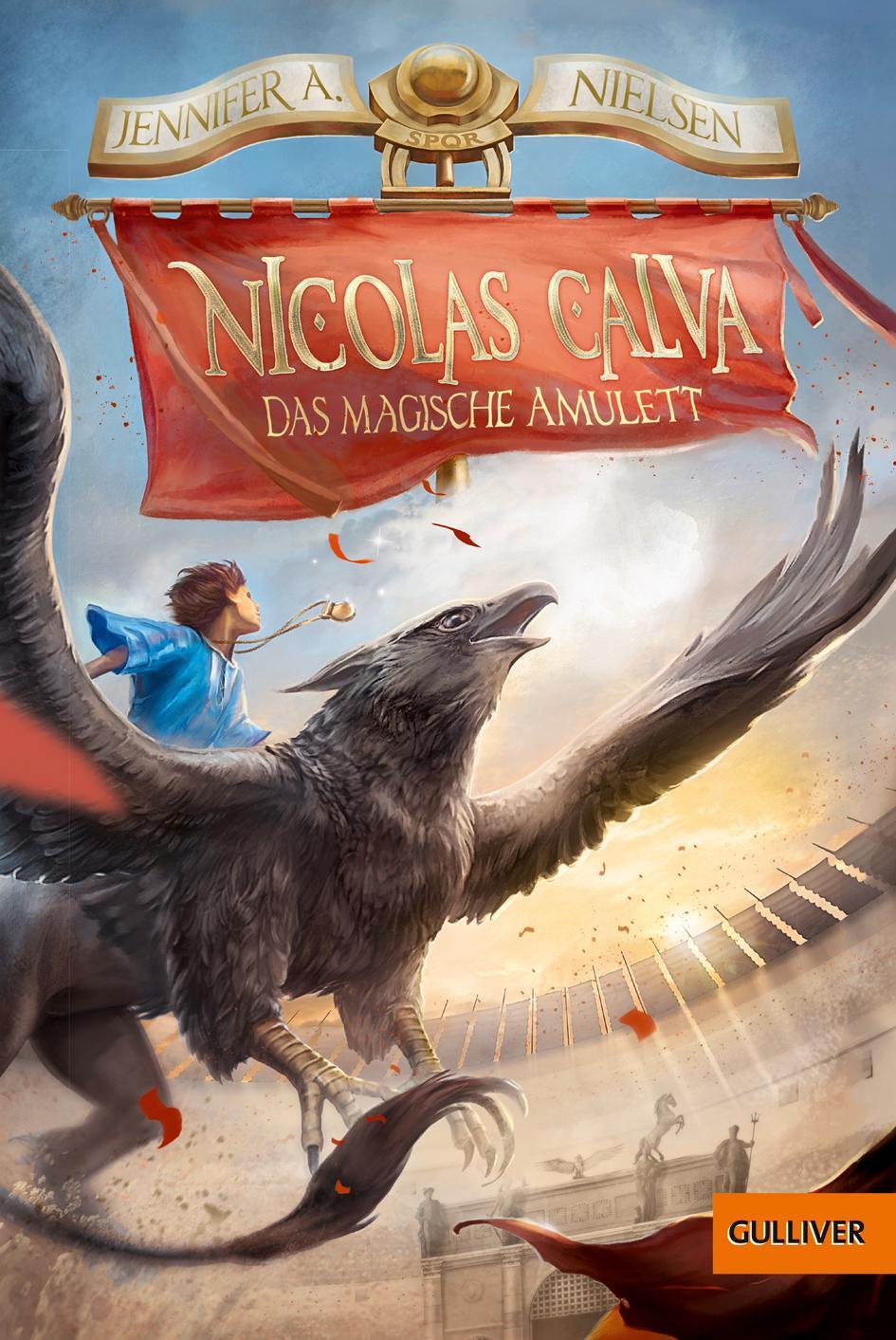 Cover: 9783407748546 | Nicolas Calva. Das magische Amulett | Band 1 | Jennifer A. Nielsen
