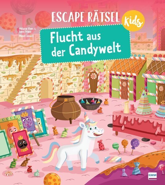 Cover: 9783741526039 | Escape Rätsel Kids - Flucht aus der Candywelt | Mélanie Vives (u. a.)