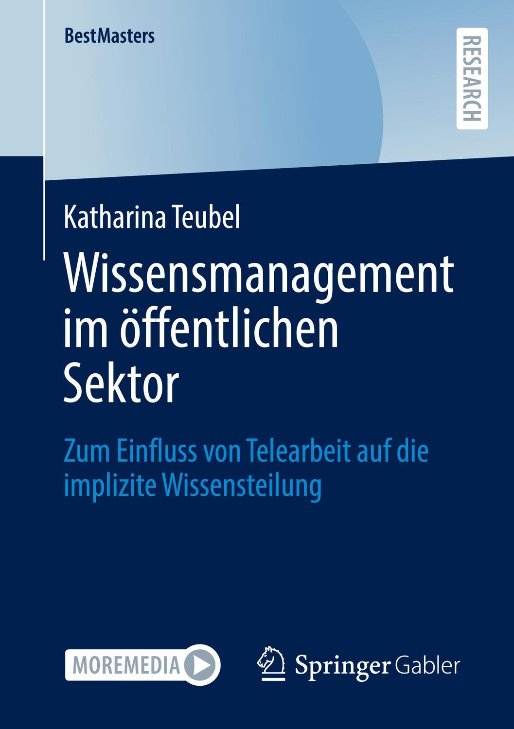 Cover: 9783658410636 | Wissensmanagement im öffentlichen Sektor | Katharina Teubel | Buch