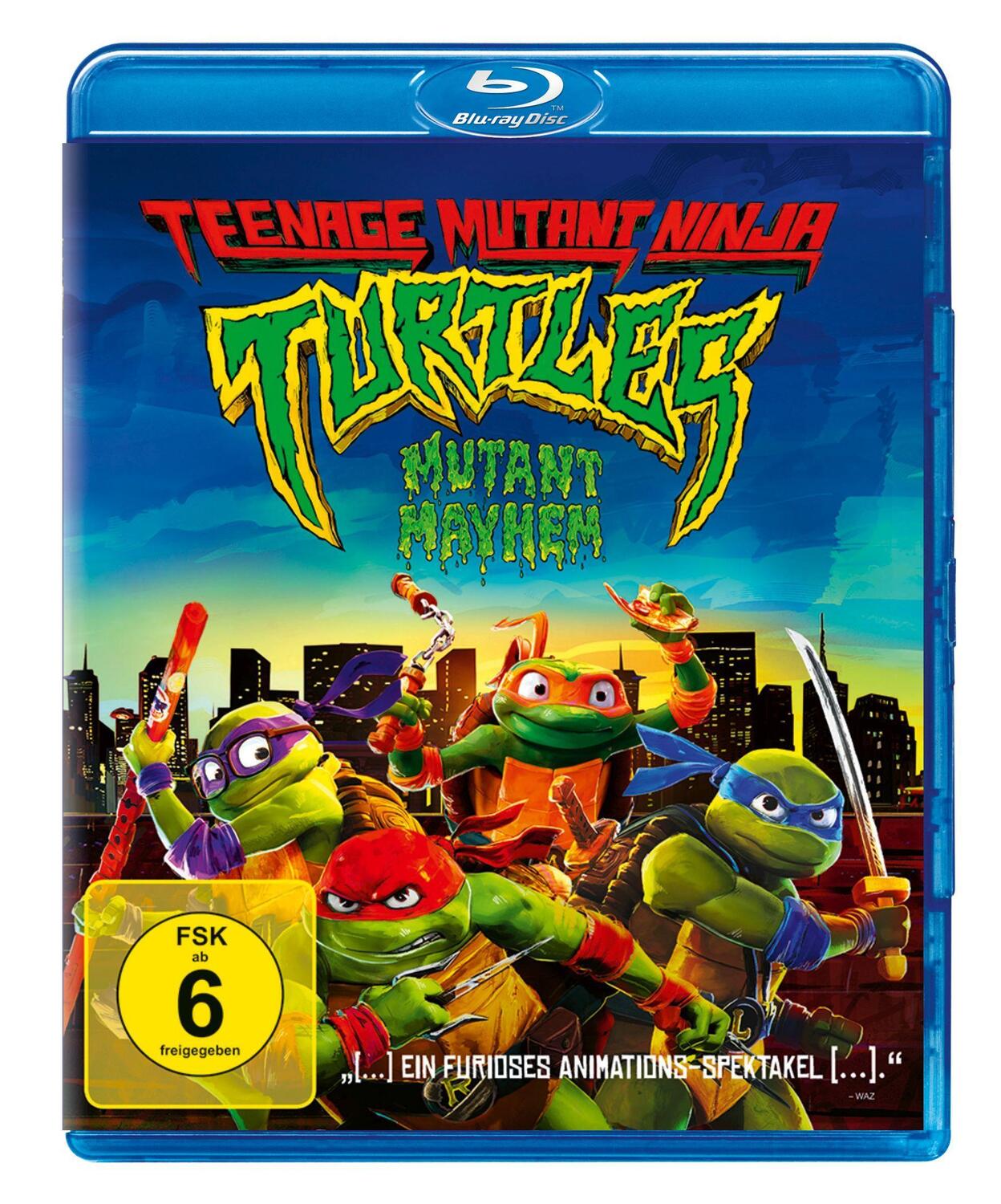 Cover: 5053083266301 | Teenage Mutant Ninja Turtles: Mutant Mayhem | Blu-ray Disc | Deutsch