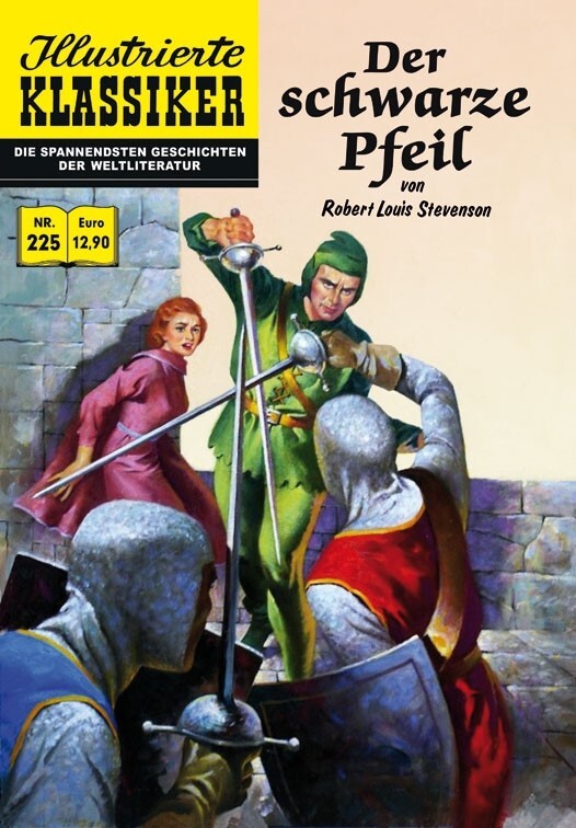Cover: 9783944971247 | Der Schwarze Pfeil | Illustrierte Klassiker 225 | Stevenson | Buch