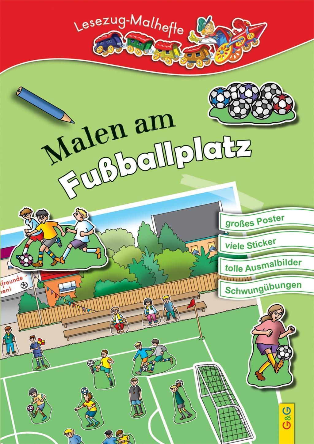 Cover: 9783707419764 | Malen am Fußballplatz | Taschenbuch | 32 S. | Deutsch | 2016